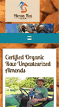 Mobile Screenshot of heronfoxfarm.com